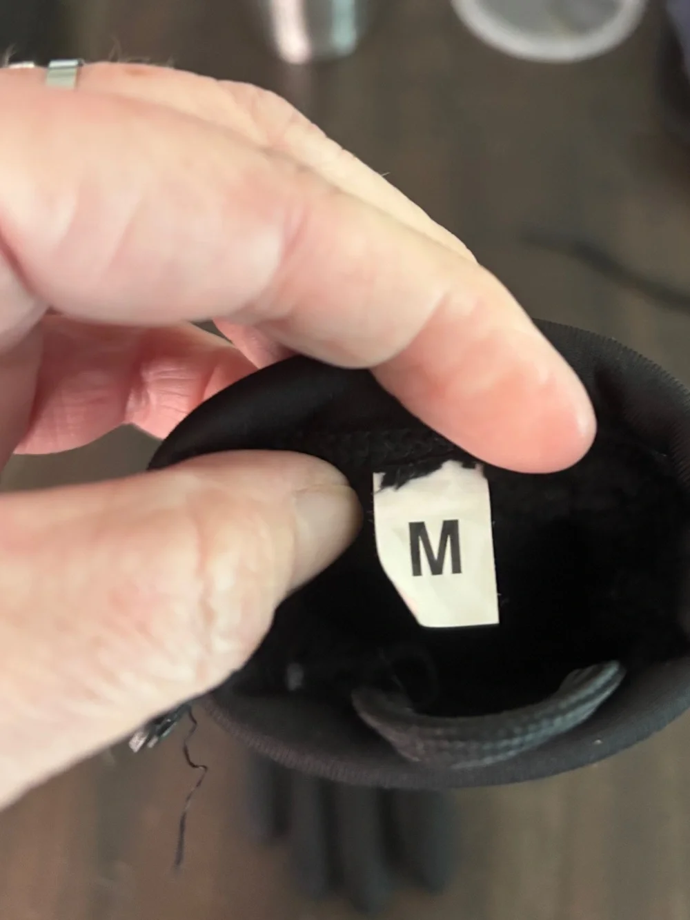 The North Face Kid’s Black Logo Winter Gloves